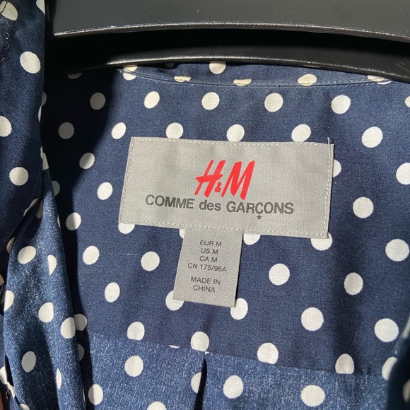 COMME DES GARÇONS x H&M | polka dot shirt - Picture 2 of 3
